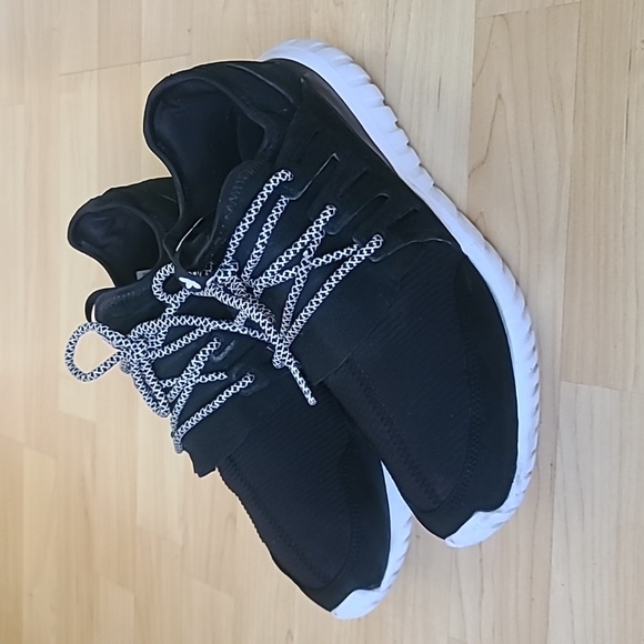 Adidas Tubular Radial 'Core Black White' BB2401 Athletic Shoes Size 8.5 - Picture 8 of 13